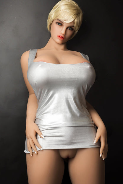 BBW Blonde European Sex Doll Laura 163CM - HR Doll