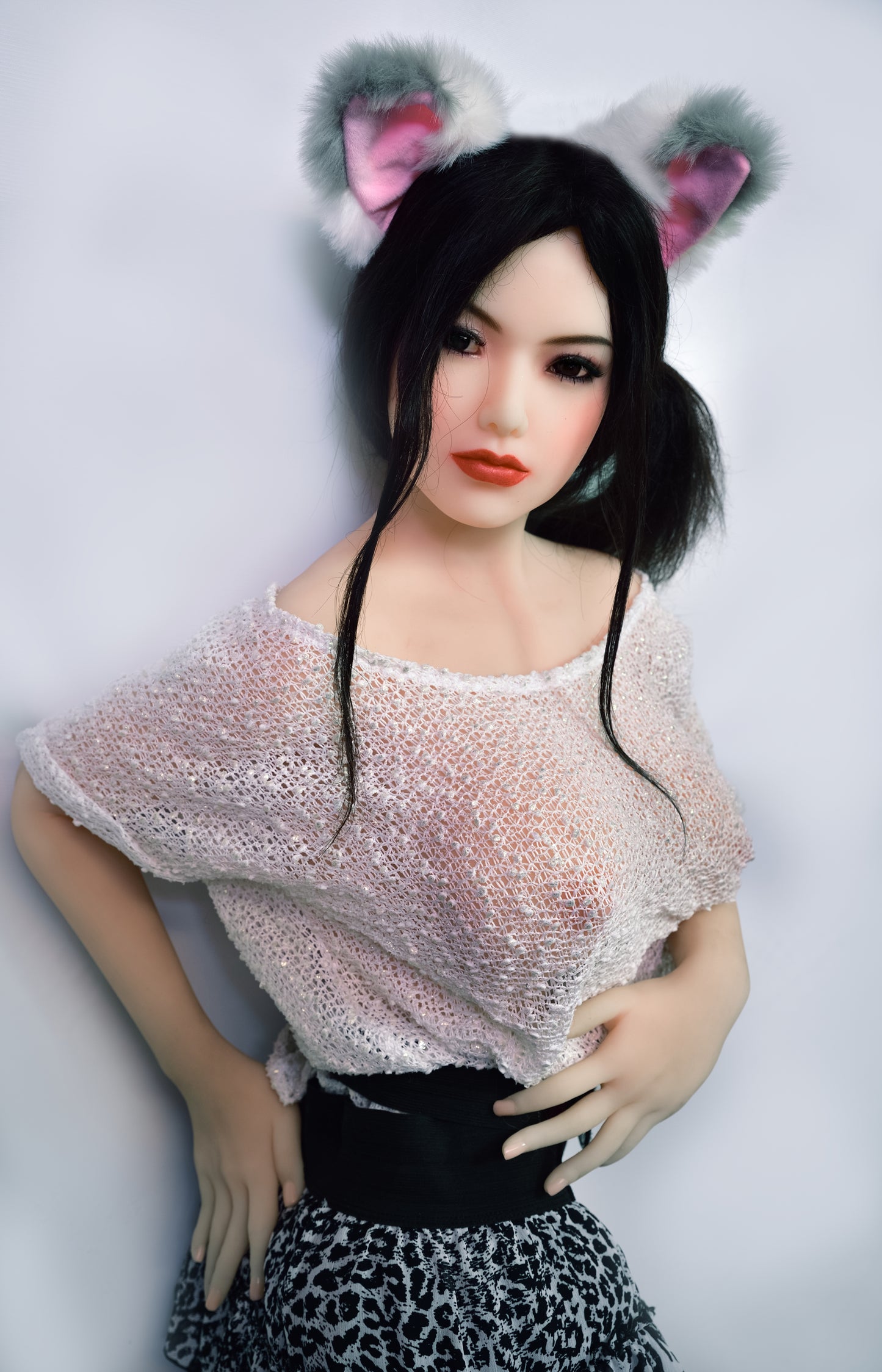 Realistic Big Boobs Muscular Sex Doll Raven 150cm - HR Doll