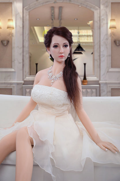 Silicone Head Big Tits Asian Sex Doll Lelia 165CM - AF Doll