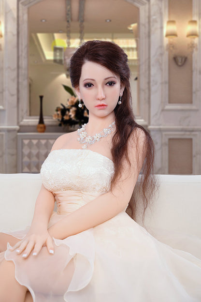 Silicone Head Big Tits Asian Sex Doll Lelia 165CM - AF Doll