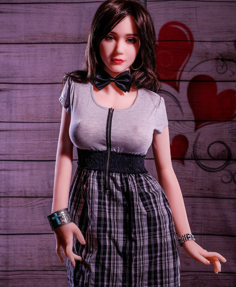 Realistic Small Tits Skinny Sex Doll Bianca 161CM - HR Doll